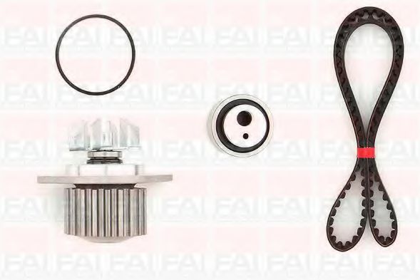 TBK08-2492 FAI+AUTOPARTS Cooling System Water Pump & Timing Belt Kit