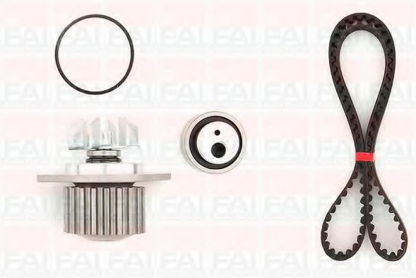 TBK09-2492 FAI+AUTOPARTS Cooling System Water Pump & Timing Belt Kit