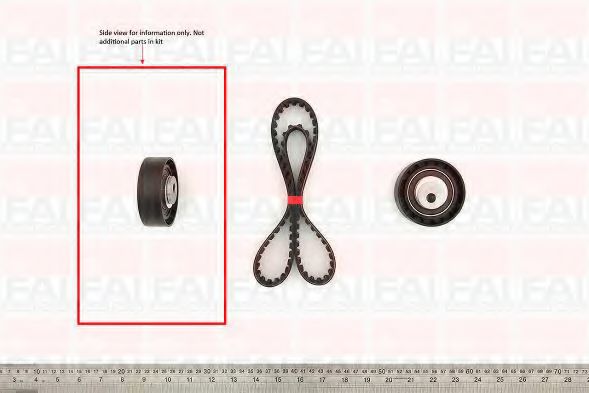 TBK102 FAI+AUTOPARTS Belt Drive Timing Belt Kit