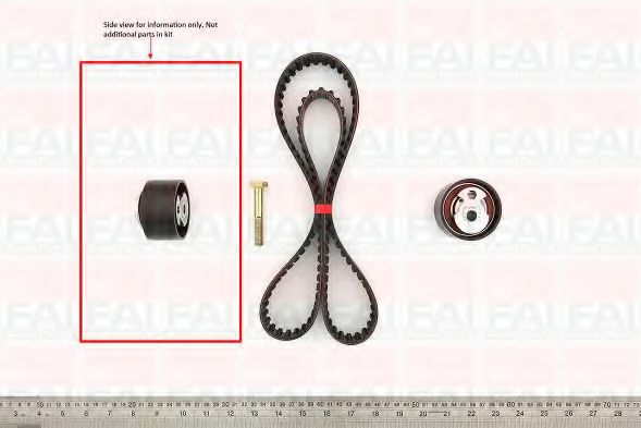 TBK114 FAI+AUTOPARTS Belt Drive Timing Belt Kit