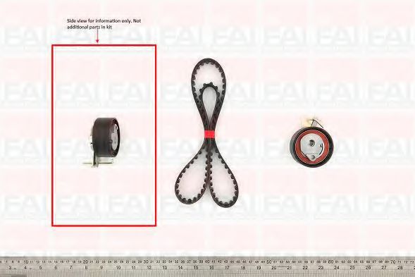 TBK144 FAI+AUTOPARTS Timing Belt Kit