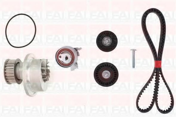 TBK156-3084 FAI+AUTOPARTS Cooling System Water Pump & Timing Belt Kit