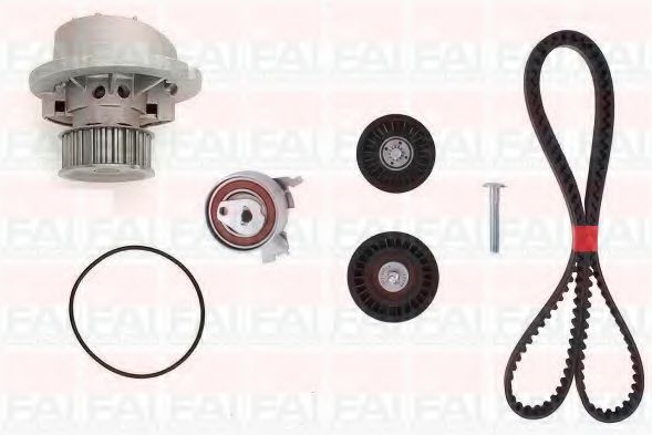 TBK156-6382 FAI+AUTOPARTS Cooling System Water Pump & Timing Belt Kit