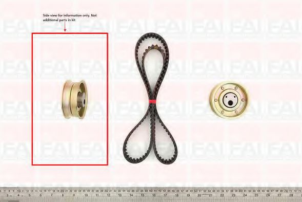 TBK211 FAI+AUTOPARTS Timing Belt Kit
