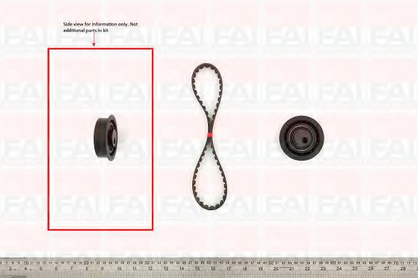 TBK222 FAI+AUTOPARTS Belt Drive Timing Belt Kit