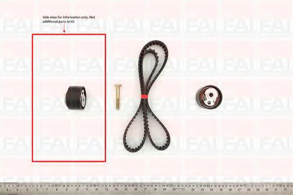 TBK397 FAI+AUTOPARTS Timing Belt Kit