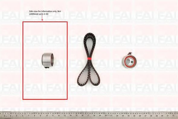 TBK424 FAI+AUTOPARTS Timing Belt Kit