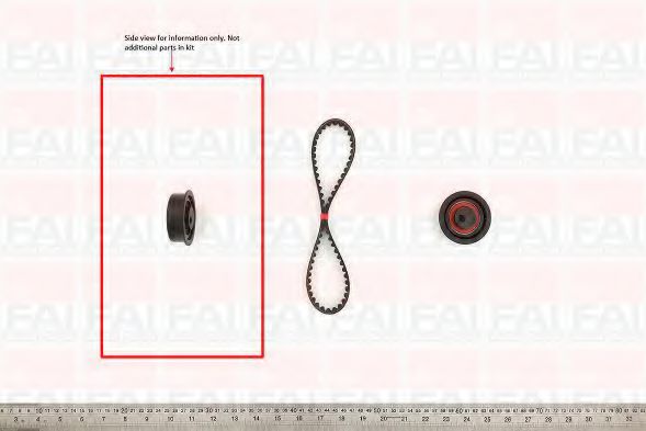TBK463 FAI+AUTOPARTS Timing Belt Kit