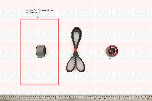 TBK464 FAI+AUTOPARTS Timing Belt Kit