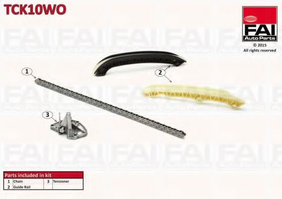 TCK10WO FAI+AUTOPARTS Timing Chain Kit