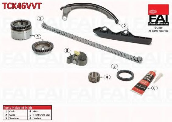 TCK46VVT FAI+AUTOPARTS Timing Chain Kit