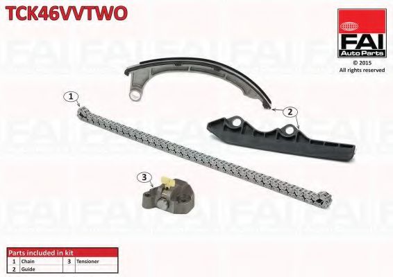 TCK46VVTWO FAI+AUTOPARTS Engine Timing Control Timing Chain Kit