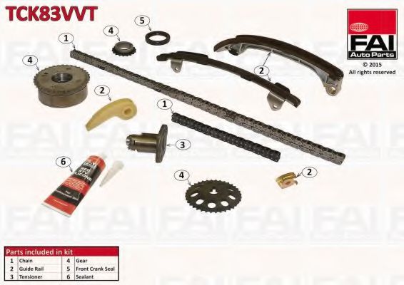 TCK83VVT FAI+AUTOPARTS Timing Chain Kit