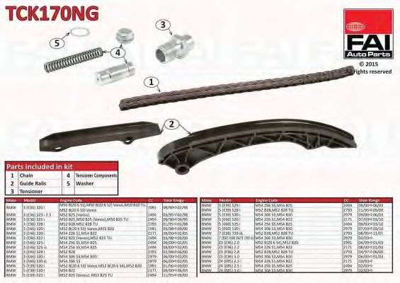 TCK170NG FAI+AUTOPARTS Timing Chain Kit