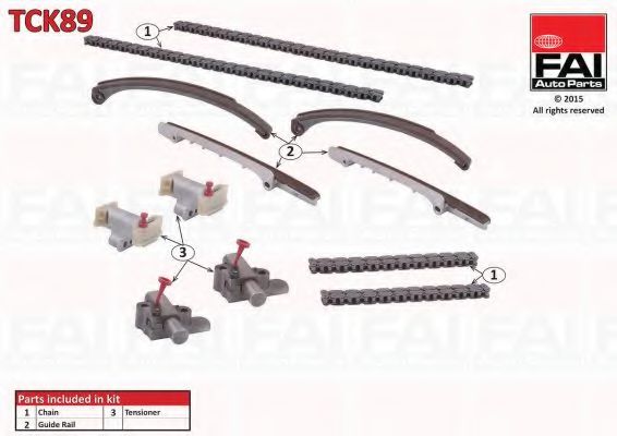 TCK89 FAI+AUTOPARTS Timing Chain Kit