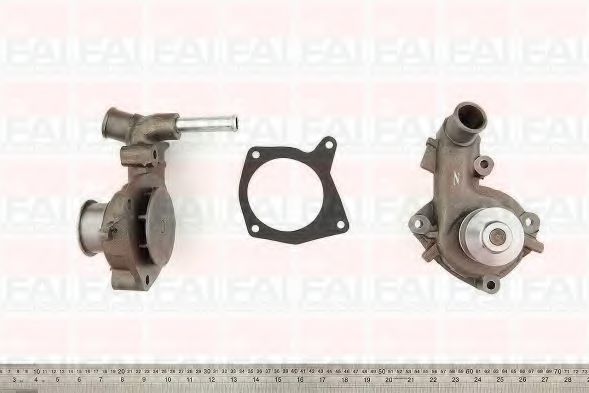 WP6030 FAI+AUTOPARTS Cooling System Water Pump