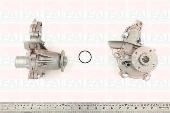 WP6089BH FAI+AUTOPARTS Cooling System Water Pump