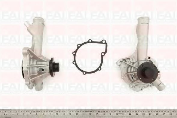 WP6145 FAI+AUTOPARTS Cooling System Water Pump