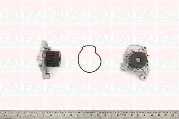 WP6191 FAI+AUTOPARTS Cooling System Water Pump