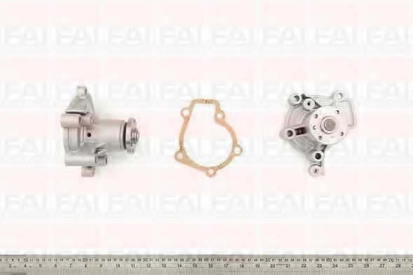 WP6216 FAI+AUTOPARTS Cooling System Water Pump