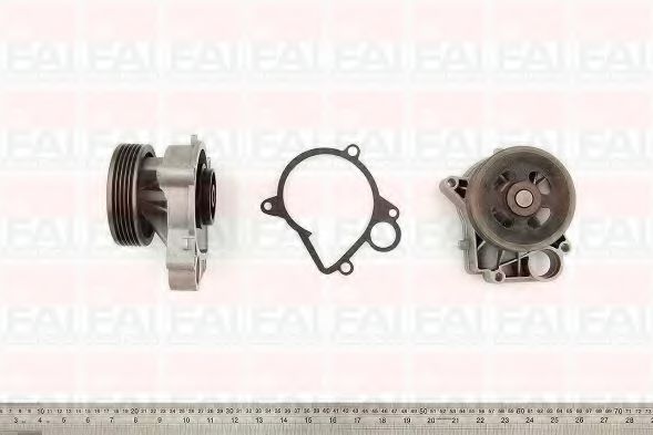 WP6231 FAI+AUTOPARTS Cooling System Water Pump