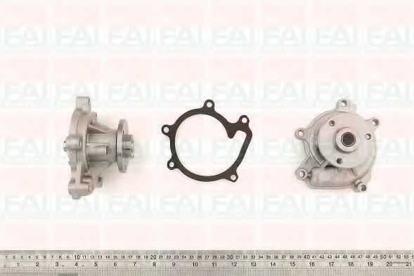 WP6263 FAI+AUTOPARTS Cooling System Water Pump