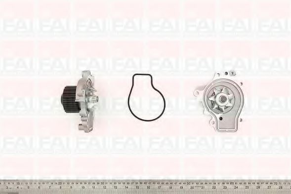 WP6269 FAI+AUTOPARTS Cooling System Water Pump