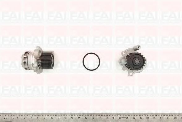 WP6307 FAI+AUTOPARTS Cooling System Water Pump