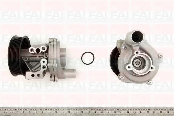 WP6349 FAI+AUTOPARTS Cooling System Water Pump