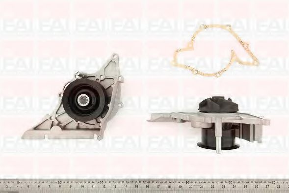 WP6411 FAI+AUTOPARTS Cooling System Water Pump