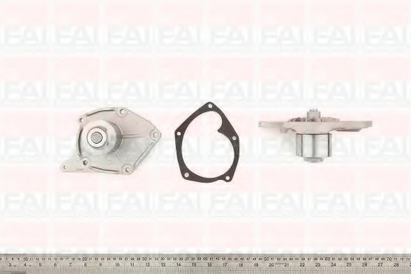 WP6441 FAI+AUTOPARTS Cooling System Water Pump