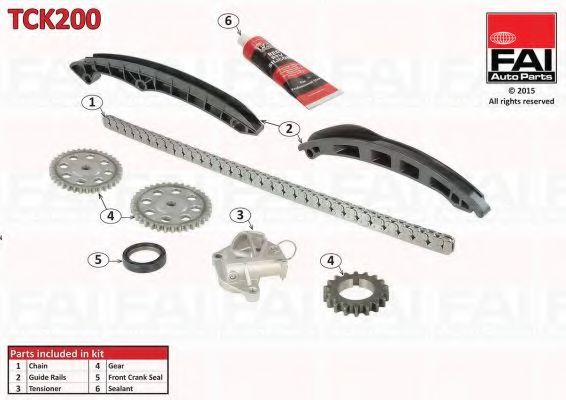 TCK200 FAI+AUTOPARTS Timing Chain Kit
