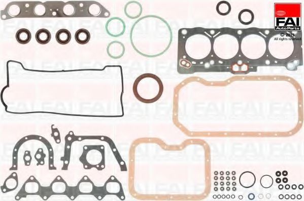 FS1245 FAI+AUTOPARTS Brake System Brake Shoe Set