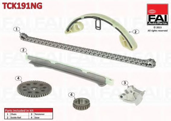 TCK191NG FAI+AUTOPARTS Timing Chain Kit