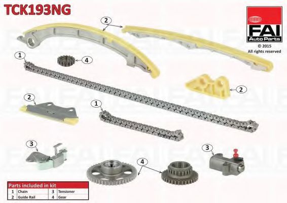 TCK193NG FAI+AUTOPARTS Timing Chain Kit