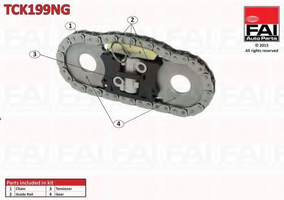 TCK199NG FAI+AUTOPARTS Engine Timing Control Timing Chain Kit