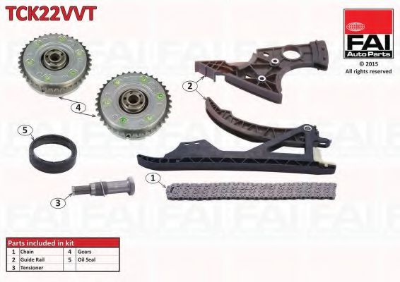 TCK22VVT FAI+AUTOPARTS Timing Chain Kit