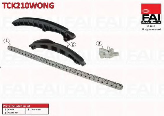 TCK210WONG FAI+AUTOPARTS Timing Chain Kit