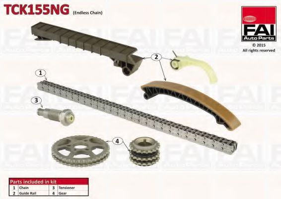 TCK155NG FAI+AUTOPARTS Timing Chain Kit