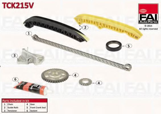 TCK215V FAI+AUTOPARTS Timing Chain Kit