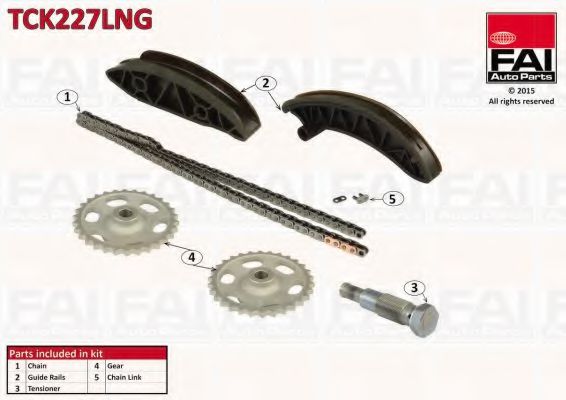 TCK227LNG FAI+AUTOPARTS Timing Chain Kit