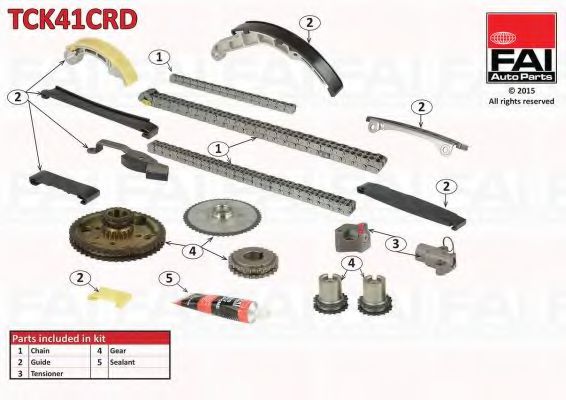 TCK41CRD FAI+AUTOPARTS Timing Chain Kit