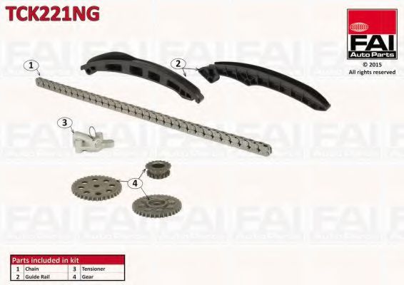 TCK221NG FAI+AUTOPARTS Timing Chain Kit
