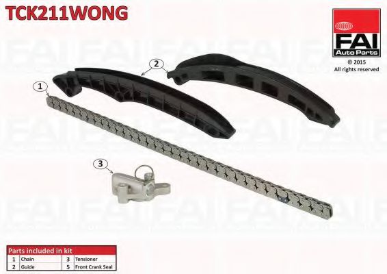 TCK211WONG FAI+AUTOPARTS Engine Timing Control Timing Chain Kit