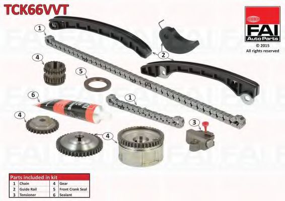 TCK66VVT FAI+AUTOPARTS Timing Chain Kit