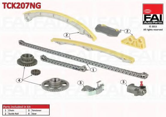 TCK207NG FAI+AUTOPARTS Timing Chain Kit