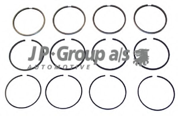 1110300814 JP+GROUP Crankshaft Drive Piston Ring Kit