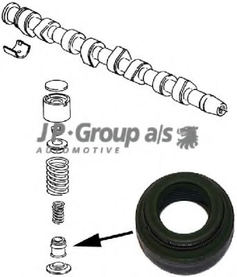 1111352700 JP+GROUP Seal, valve stem