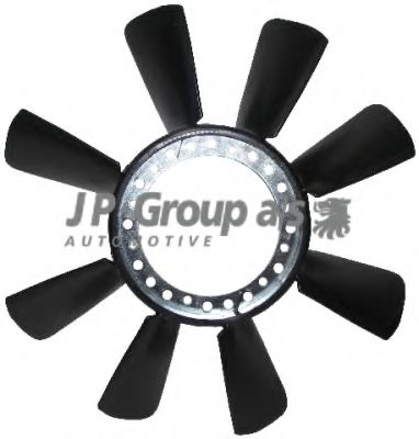 1114900300 JP+GROUP Fan Wheel, engine cooling