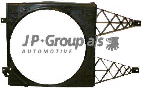 1115000800 JP+GROUP Cowling, radiator fan